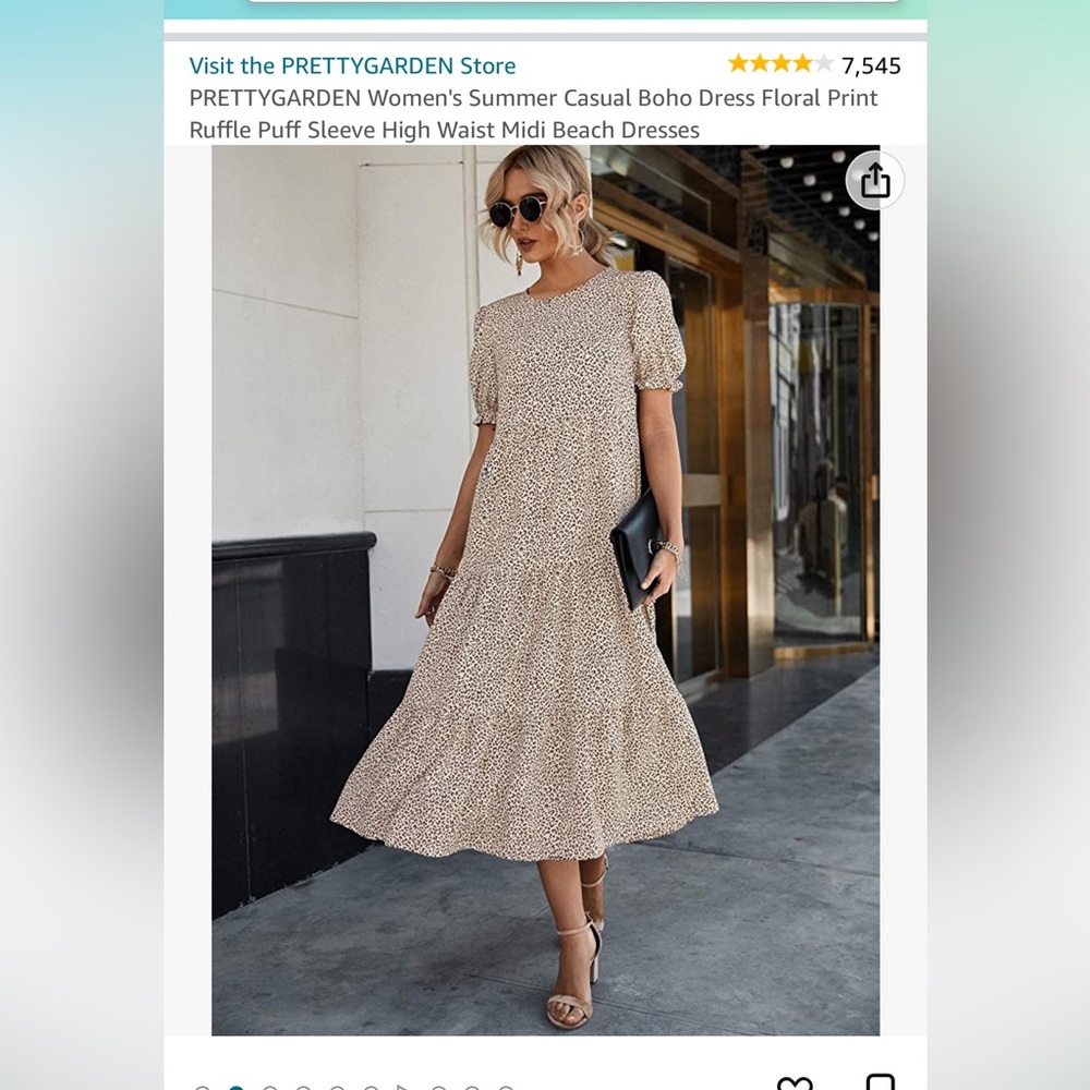 NWT leopard dress